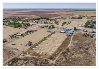 aerial view of our rv park