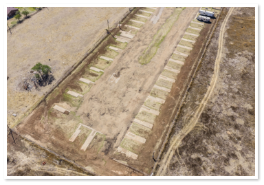 aerial view of our rv park