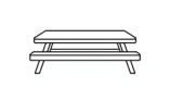 picnic tables available